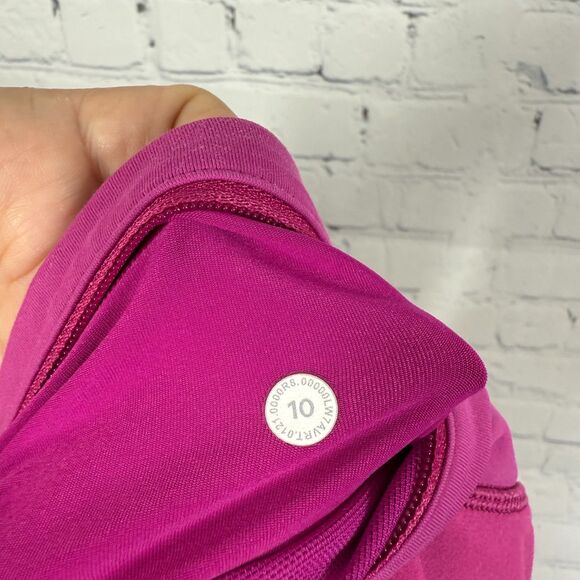 Lululemon Speed Up Shorts Women Size 8 Athletica Hot Pink 4” inseam Back Pocket - Picture 12 of 13